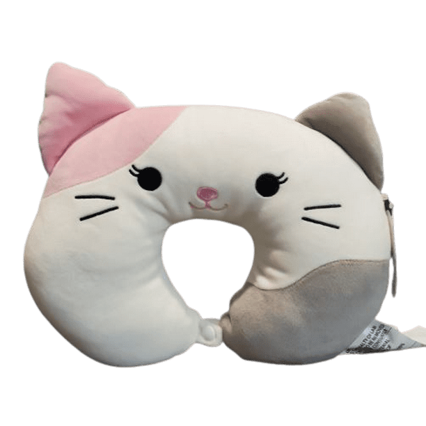 Squishmallows Karina the Cat Neck Pillow