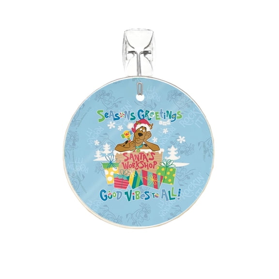 Scooby-Doo (Seasons Greeting) StarFire Prints™ Glass Art SPCIR1057