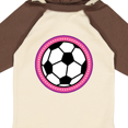 thumbnail image 4 of Inktastic Soccer Player Girls Sports Ball Girls Long Sleeve Baby Bodysuit, 4 of 5