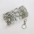 thumbnail image 5 of 100 Pieces Of Alloy Metal Hardware With Anti-Rust Durability, Swivel Snap Hooks For Lanyards, Key Chains, And Zipper Pulls, 5 of 5