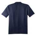 thumbnail image 6 of Yellow Rooster Men's Performance Fine Jacquard Polo True Navy 4XL, 6 of 6