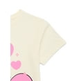 thumbnail image 2 of Stitch Be Mine Girls Valentine's Day Short Sleeve Graphic Tee, Sizes 4-16, 2 of 3