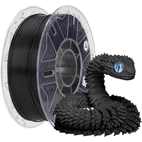 Creality Hyper PLA RFID 3D Printing Filament 1kg RFID Detection High Speed for K2 Plus 3D Printers,Black
