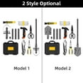 thumbnail image 3 of Trousse d'Outils d'Urgence Camping Multi-Outils Pelle de Survie Pliable Ensemble Extérieur, 3 of 8
