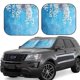 thumbnail image 1 of Fotbe Hanging Orchids Floral Blue Juego de 2 Piezas de Parasoles para Parabrisas | Bloqueador Solar para Auto | Accesorios Plegables para Protección Solar Interior-Medium, 1 of 6