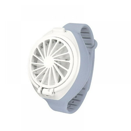 

USB Rechargeable Fan With Comfortable Wrist Strap Mini Portable Watch-Shaped Fan For Indoor Or Outdoor Travel