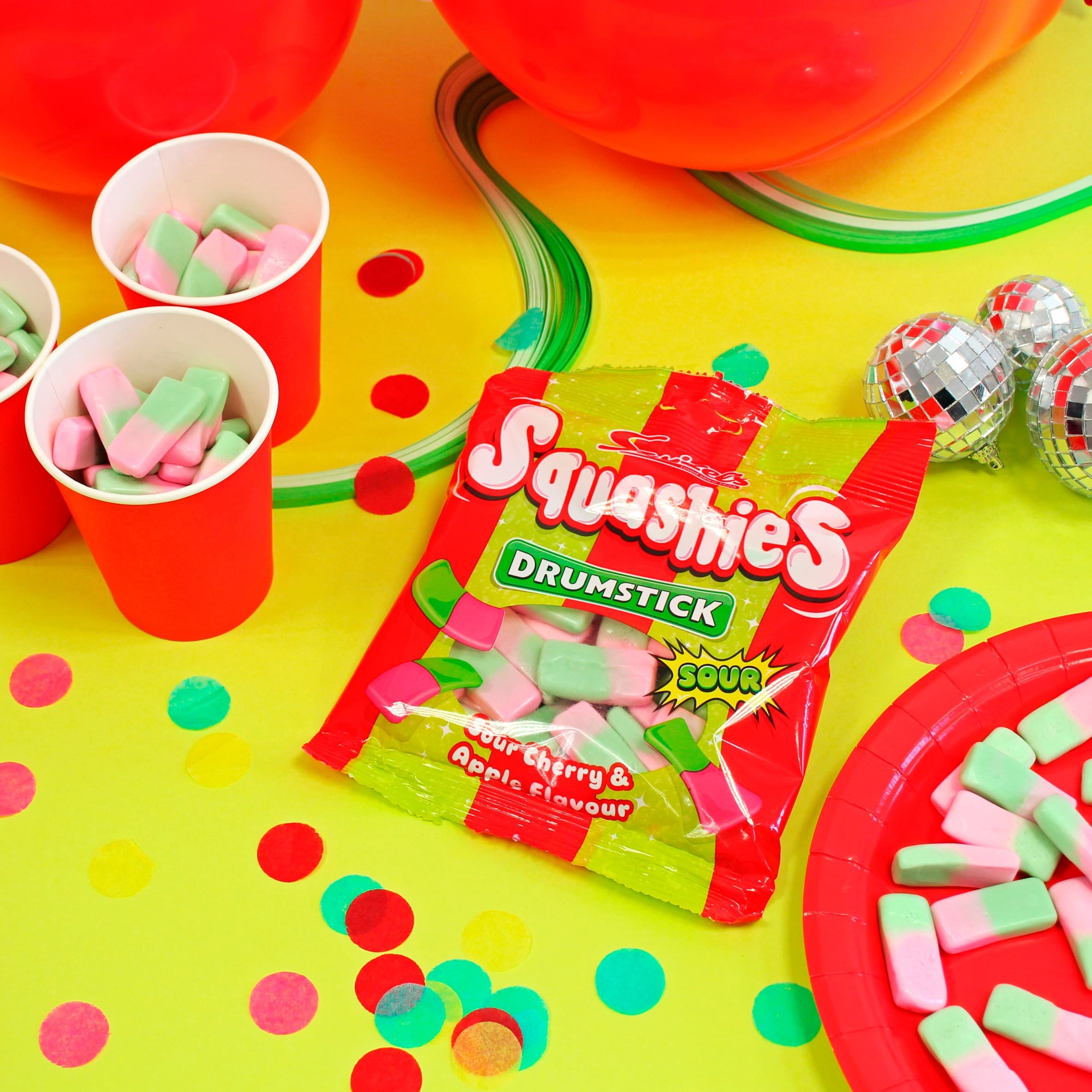 サリーユニチャーム Sフワゴコチ 38枚×3袋 18パック入 Squashies Sour Cherry & Apple- 140g - Walmart.com