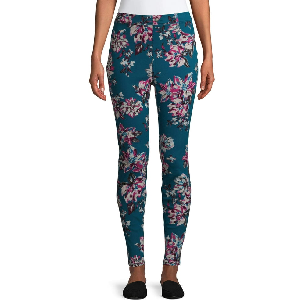 time and tru jeggings mid rise