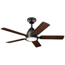 330090AVI Kichler Lighting Arvada - Ceiling Fan with Light Kit - with Contemporary inspirations - 10.25 inches tall by 44 inches wide-Anvil Iron