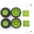 thumbnail image 4 of 1/8 1/10 Short Course Truck Tire with 12mm/14mm/17mm Wheel Hex Fits for Slash Vkar, 4 of 6