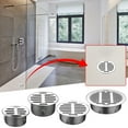 thumbnail image 1 of ¡Aprovecha las Ofertas Exclusivas!, Piso de acero inoxidable engrosado con tarjeta enchufable para jardín, techo redondo para exteriores sin sello de agua, piso de gran desplazamiento Akmoler, 1 of 8