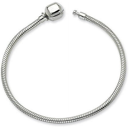 Pacific Charms Silver-Tone Bracelet with Barrel Clasp