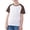 Brown, variant on 3-14Y Kids Baseball Tee Boys Girls Raglan T Shirt Blouse Short Sleeve Crewneck Casual Tops Cotton T-Shirt