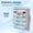 24", variant on Heavy Duty Wall Mounted Exhaust Fan – 20 Inch Industrial Shutter Ventilator – 3500 CFM, 1500 RPM Quiet Motor – Automatic Aluminum Shutters – 5ft/1.6m Power Cord