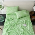thumbnail image 3 of Spirit Linen Home Est. 1988 Foliage Microfiber Sheet Set - Queen, Sage/White, 3 of 8