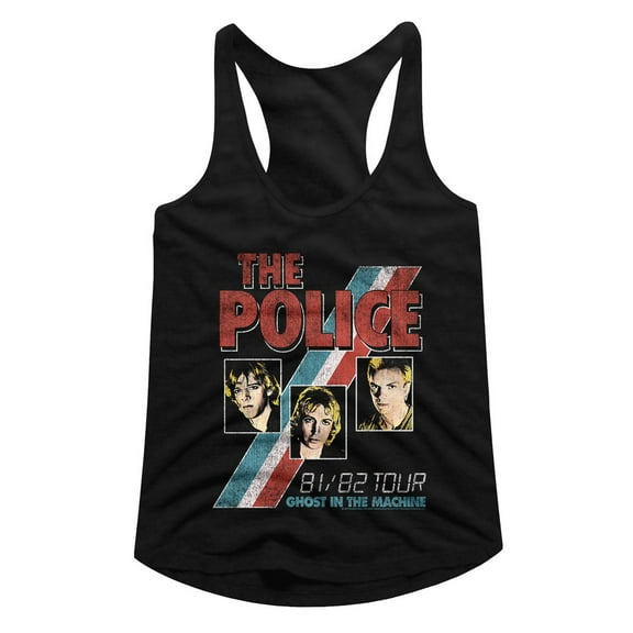The Police Ghost In The Machine Women's Racerback Tank Top
