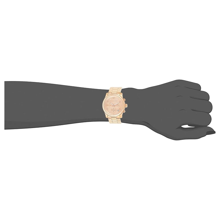 mk5128 ローズゴールド Michael Kors Women's Runway Rose Gold-Tone Watch MK5128 - Walmart.com