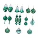 thumbnail image 5 of 16x Bolas de Navidad Adornos navideños decorativos Adornos de invierno Mini decoraciones Adornos de bolas de de Navidad Colgantes pequeños de Verde hierba, 5 of 8
