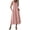 Pink, variant on Horkkom Maxi Dresses for Women Sleeveless Linen Summer Dresses Beach Casual Long Dresses with Pockets, S-2XL