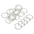 thumbnail image 1 of Unique Bargains Metal Binder Rings, Silver Tone, 20 Count, 20 Pack, 1 of 5