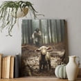 thumbnail image 2 of Jesus and Lamb Canvas Wall Art Jesus Running After Lost Lamb Picture Christian Wall Art Decor Jesus Canvas Print Christian Home Decor Christian Posters Jesus Pictures for Bedroom 12"X16", 2 of 6