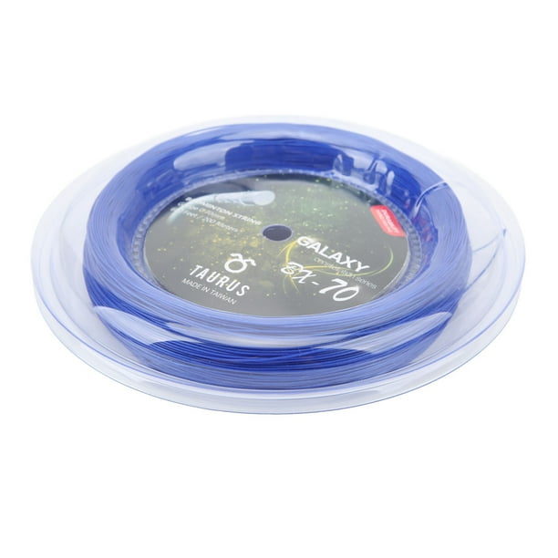 Cuerda De Bádminton De Nailon, Resistente Al Desgaste, 0,7mm, Color Brillante, Fuerte Resistencia, Raquetas De Bádminton, Cuerda De 200m De Alta Resistencia Para Deportes ANGGREK Azul