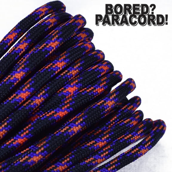 Bored Paracord Brand 550 lb Type III Paracord - Reaper 10 Feet