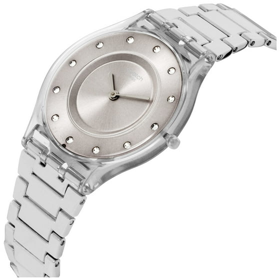 Swatch - Swatch Silver Drawer Ladies Watch SFK393G - Walmart.com