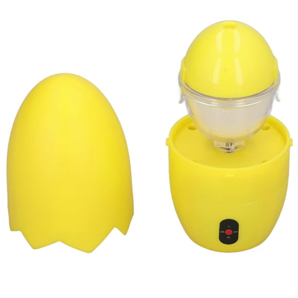 Prise EU 100-240 V, Brouilleur d'Oeufs Électrique à Rotation de 50 s, Fabricant d'Oeufs Dorés pour Cuisine Jaune, Rose
