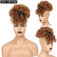 thumbnail image 1 of Bradem Wig Small Curly Explosion Wig with Bangs - Pack Design, Curly Hair Wig Accessory, 1 of 3