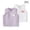 A214 Multicolor, variant on Xdegoge 2-Pack Baby Side Snap Sleeveless Vests V-Neck Quilted Cotton Waistcoats Warm Winter Layering Tops with Cute Embroidery, 9-12M