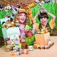 thumbnail image 4 of Plush Long Arm Zoo Animal Stuffed Toys, Jungle-Themed and Zoo Birthday Party Supplies, Party Favors, 12 Pieces, 4 of 7