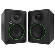 (2) Mackie CR3-X 3 Creative Reference Multimedia Monitors with Studio Monitor Stands Package