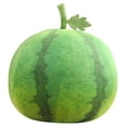 thumbnail image 4 of KAKOWELY Watermelon Pillow Fruit Throw Pillow Dark Green Soft 1Set 9.8x9.8in, 4 of 8