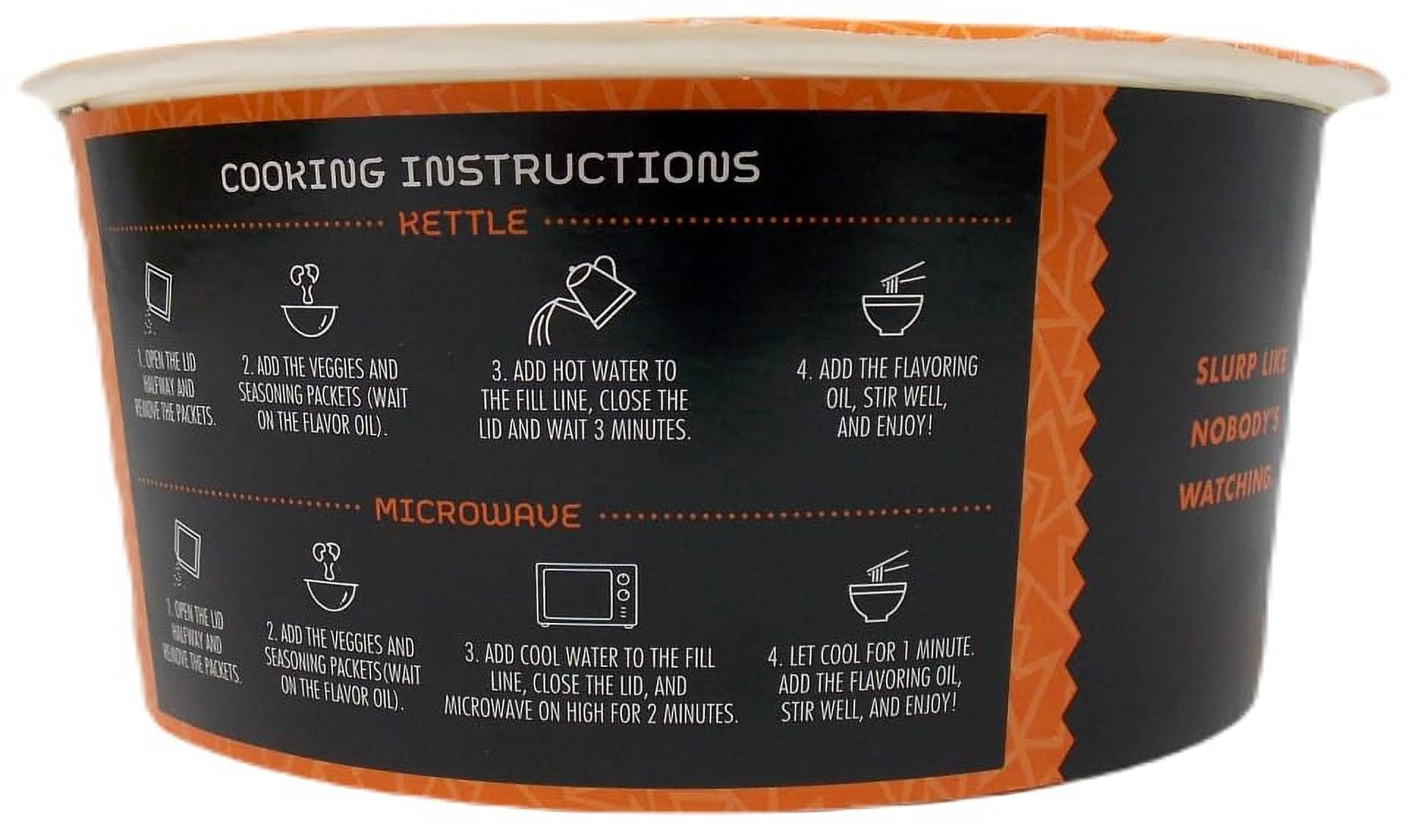 Instant Noodles - Asian Soup 3 Flavors (2) Each: Mushroom Pho, Laksa Coconut Curry, Vegetable Pho (2.1 Ounces) + MerlinsMart Zine | Snapdragon Bowl
