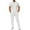White, variant on Dagugfen Lounge Sets for Men 2 Piece Textured Workwear Quarter Zip Shirts and Pants Casual Travel Outfits