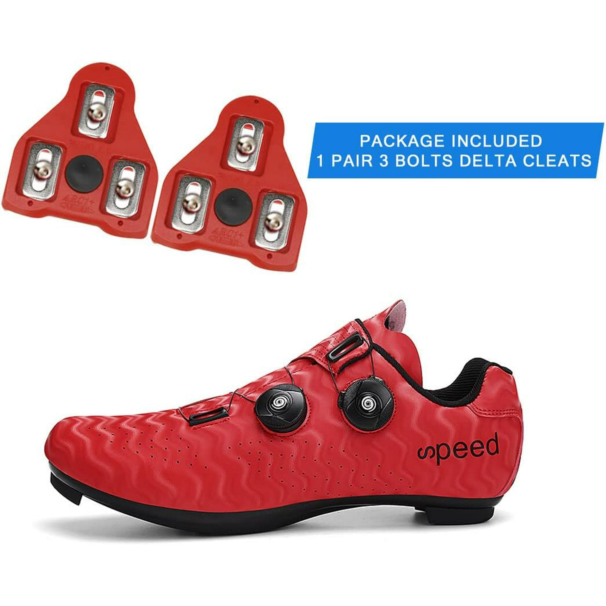 GHSDFBB Or Bolts Bicycle Shoes with Cleats for Women Indoor