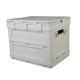 thumbnail image 3 of Caja de almacenamiento plegable Cola Organizador al aire libre Gris, 3 of 6