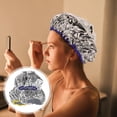 thumbnail image 2 of 3 pcs Baking Oil Hair Caps Elastic Hair Dye Cap Tin Foil Hat Hair Coloring Caps, 2 of 8