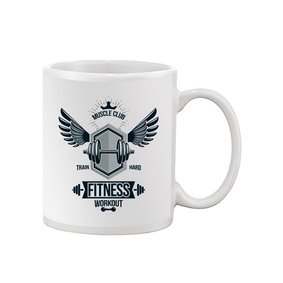 Train Hard Quote. Mug Unisex's -Image by Shutterstock