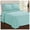Aqua, variant on 100% Premium Cotton Paisley Jacquard Matelassé Grey Ultra-Soft Bedspread & Pillow Sham, 2-Piece Set, Twin by Blue Nile Mills