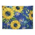 thumbnail image 5 of Autua Sunflowers Tapestry Wall Hanging Unique Style for Home Wall Decor Art - Graphic Tapestries for Living Room Bedroom Apartment Farmhouse Dorm, 4 Sizes Available 60x50inch, 5 of 6