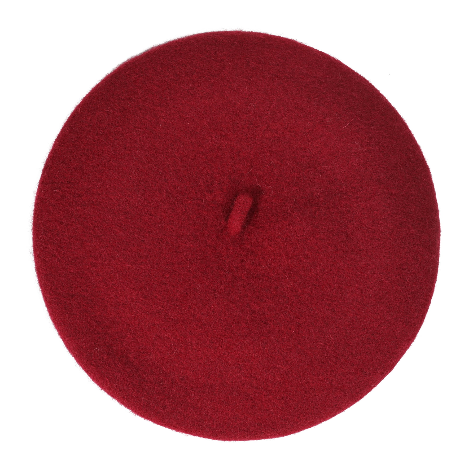 6362 Wool French Beret Hat Solid Color Beret Cap For Women Girls (garnet) DLAPL Wool Beret Hat for Women Solid Color Classic French  main image 3