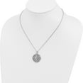 thumbnail image 5 of Sterling Silver Cz A Time For Miracles 18In. Necklace Made In China qsx565, 5 of 5