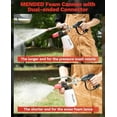 thumbnail image 2 of Sakertool Foam Cannon Dual Connector Accessory for Pressure Washer Kit,Car Wash Foam Gun - Power Washer Accessories Gun with Foam Cannon Dual Connector for cleaning - 5 Power Washer Sprayer Nozzles, 2 of 8
