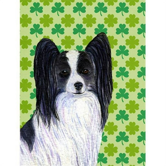 Carolines Treasures SS4436GF Papillon St. Patricks Jour Trèfle Portrait Drapeau Jardin Taille