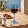thumbnail image 2 of Just Feed Me by Jessie James Decker 12oz Stemmed Wine Glass, Blue, 2 of 8
