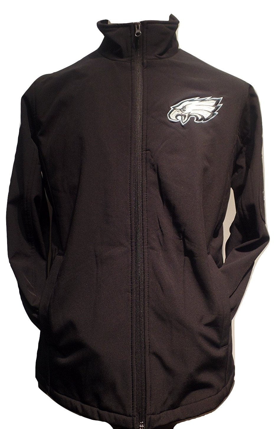 Philadelphia Eagles Men's Black Strong Side Soft Shell Jacket by G-III Sports