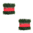 thumbnail image 3 of Billuyoard Ambiente festivo con guirnalda decorativa verde abeto, decoración navideña, guirnalda navideña DIY, verde, 5m Verde 5m 2piezas, 3 of 6