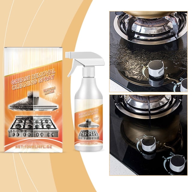 Spray desengrasante y limpiador. Artículos de limpieza. Spray desengrasante y limpiador. Encimera de cocina. Quitamanchas de aceite para horno. 120 ml. Imprescindibles para dormitorios. Imprescindible